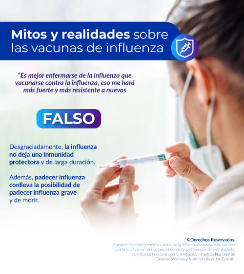 La influenza y enfermedades respiratorias, Prevenirlas est� en tus manos