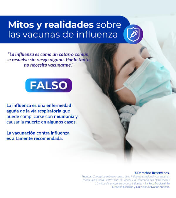 La influenza y enfermedades respiratorias, Prevenirlas est� en tus manos