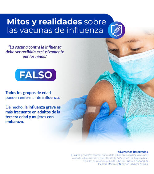 La influenza y enfermedades respiratorias, Prevenirlas est� en tus manos