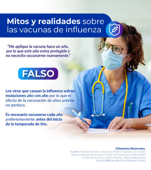 La influenza y enfermedades respiratorias, Prevenirlas est� en tus manos
