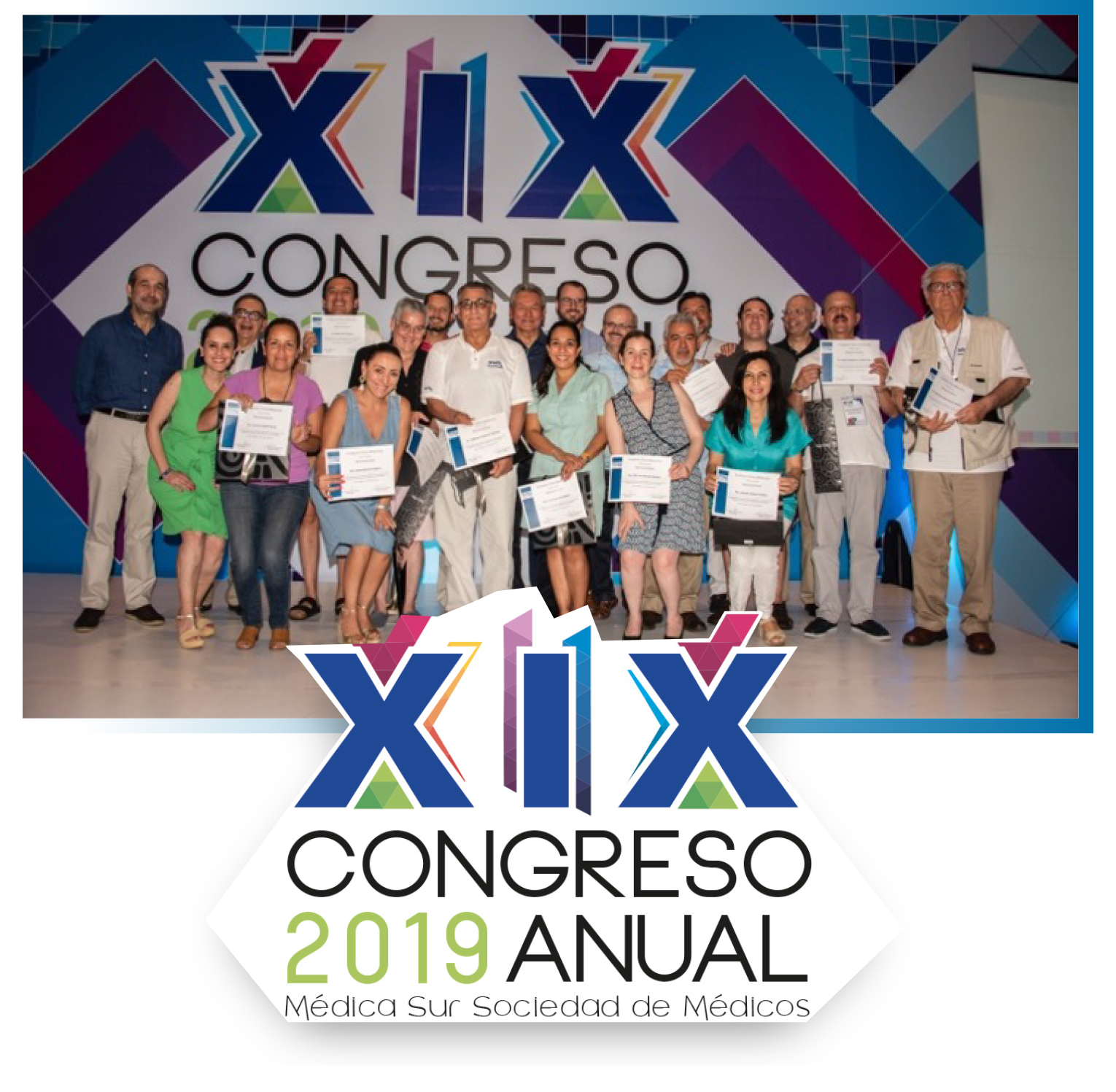 RECONOCIMIENTO EN EL MARCO DEL CONGRESO ANUAL XIX DE LA SOCIEDAD DE M�DICOS DE M�DICA SUR.