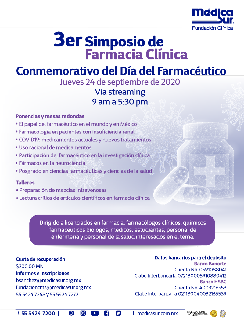 3er Simposio de Farmacia Cl�nica